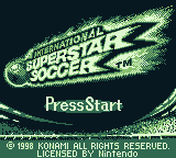 International Superstar Soccer screenshot 4 for GameBoy